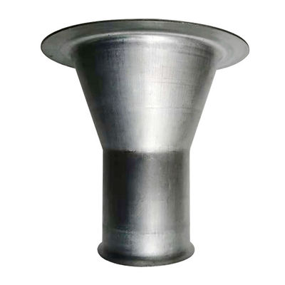 145x140mm ডাস্ট কালেক্টর ভেন্টুরি কার্বন স্টিল ওয়েল্ড টু কেজ টপ
