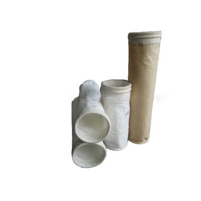 গুণমান  Nomex Aramid Filter Bag 120mm 130mm 150mm For Asphalt Mixing Plant কারখানা