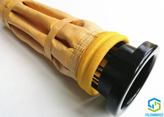 গুণমান  Pleated 150mm Industrial Filter Bags P84 Filter Bag কারখানা