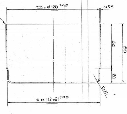 120x150mm 120x80mm ফিল্টার কেজ কাপ