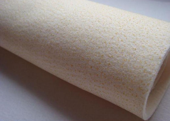 PTFE ল্যামিনেশন 550gsm নিডল পাঞ্চড পলিয়েস্টার নিডেল ফেল্ট রিসাইকেল