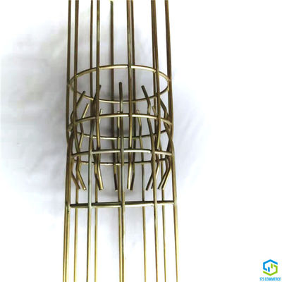 দস্তা লেপ আঙুল যুগ্ম ফিল্টার ব্যাগ খাঁচা এবং Venturi