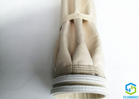 130mm 8 Pleat PPS ফিল্টার ব্যাগ সীল কাফ স্টার ফিল্টার ব্যাগ