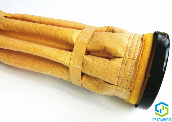 P84 130mm প্লেটেড ফিল্টার ব্যাগ