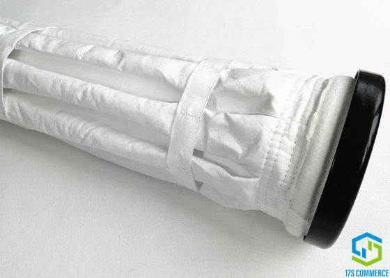 বিড কফ 8 Pleats 160mm PTFE ফিল্টার ব্যাগ এক্সটেন্ডেড ফিল্টার এরিয়া