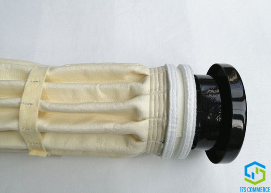 130mm এক্রাইলিক ফিল্টার ব্যাগ 120mm ব্যাগ হাউসের জন্য স্টার কেজ