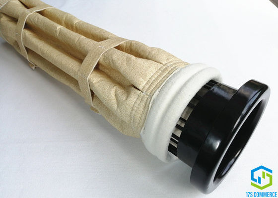 150mm Aramid ফিল্টার ব্যাগ Nomex ফিল্টার ব্যাগ কম শক্তি খরচ