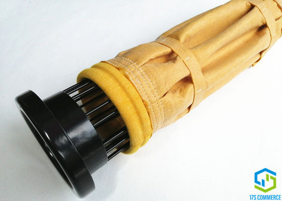 P84 130mm ইন্ডাস্ট্রিয়াল ফিল্টার ব্যাগ 120mm স্টার কেজ 500pcs / দিন
