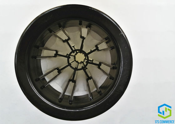 পলিয়েস্টার 120mm ইন্ডাস্ট্রিয়াল ফিল্টার ব্যাগ 110mm স্টার কেজ