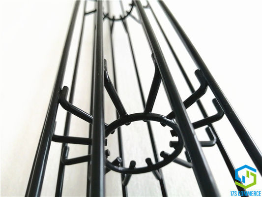 হালকা ইস্পাত 110mm 120mm ফিল্টার ব্যাগ খাঁচা এবং Venturi ক্যাপ