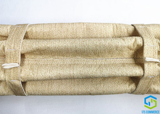 Aramid অনুভূত ধুলো সংগ্রাহক ব্যাগ উচ্চ দক্ষ ফিল্টার সারফেস প্রসারিত