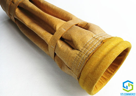 130 মিমি ব্যাস 12 রে ধুলো সংগ্রহ PTFE ঝিল্লি ফিল্টার ব্যাগ