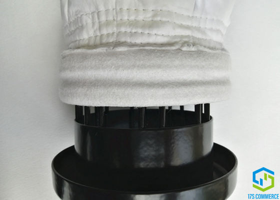8 Pleats PTFE ফিল্ট ডাস্ট কালেক্টর ব্যাগ 500pcs / দিন