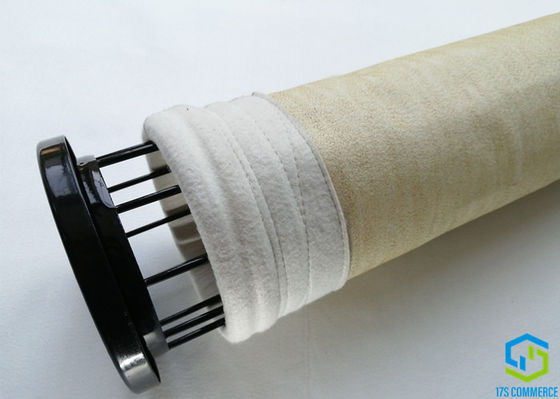 500gsm Aramid ফিল্টার ব্যাগ এবং খাঁচা রাউন্ড স্টার ফিল্টার ব্যাগ