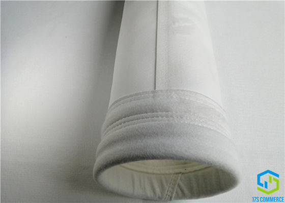 রাউন্ড 650gsm পলিয়েস্টার ফিল্টার ব্যাগ বাগহাউস ফিল্টার ব্যাগ
