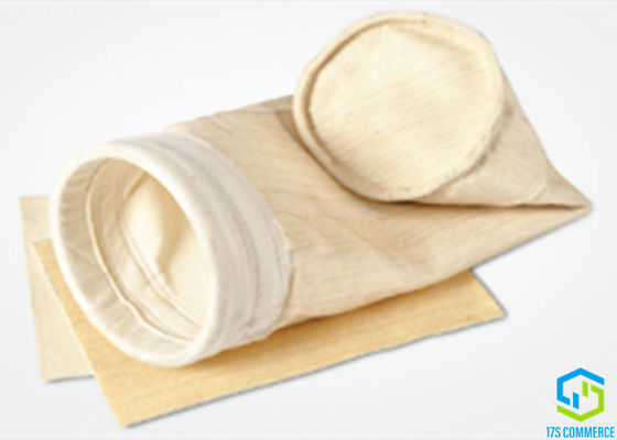 বৃত্তাকার 600gsm Aramid Aramid ফিল্টার ব্যাগ প্রচলিত Baghouse ফিল্টার ব্যাগ