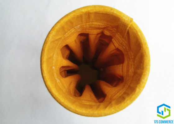 ব্যাগ হাউস 8 Pleat P84 ফিল্টার ব্যাগ 130mm 155mm 160mm