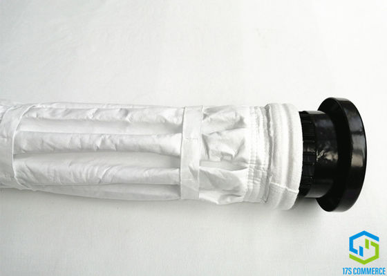 8 Pleat PTFE ফিল্টার ব্যাগ 130mm ধুলো সংগ্রাহক ফিল্টার ব্যাগ