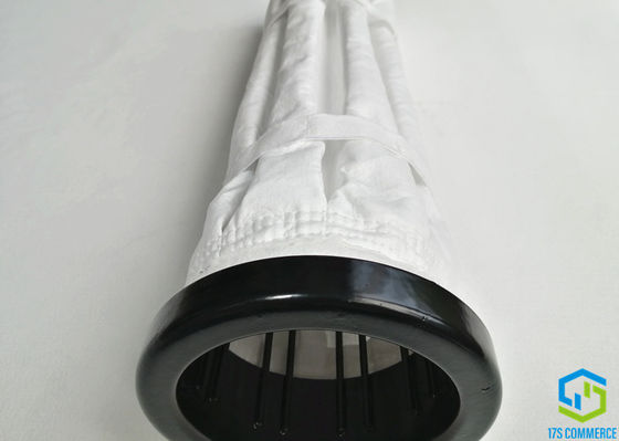8 Pleat PTFE ফিল্টার ব্যাগ 130mm ধুলো সংগ্রাহক ফিল্টার ব্যাগ