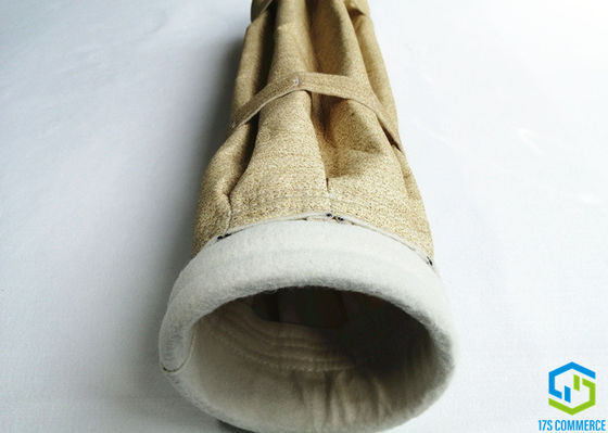 8 Pleat Aramid ফিল্টার ব্যাগ 8 রে Nomex ফিল্টার ব্যাগ