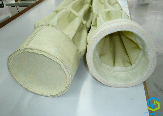 8 Pleat Aramid ফিল্টার ব্যাগ 8 রে Nomex ফিল্টার ব্যাগ