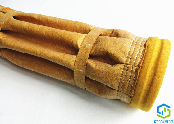 150mm 155mm Pleated ফিল্টার ব্যাগ ধুলো সংগ্রাহক ফিল্টার ব্যাগ